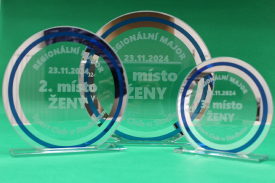 Gravír skleněných plaket