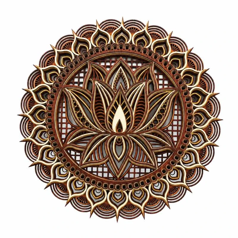 Dekorační mandala "kruhová"