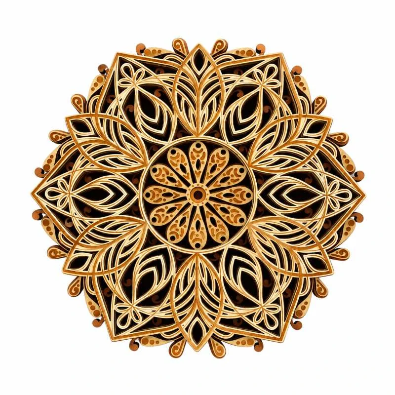 Dekorační mandala "kruhová"