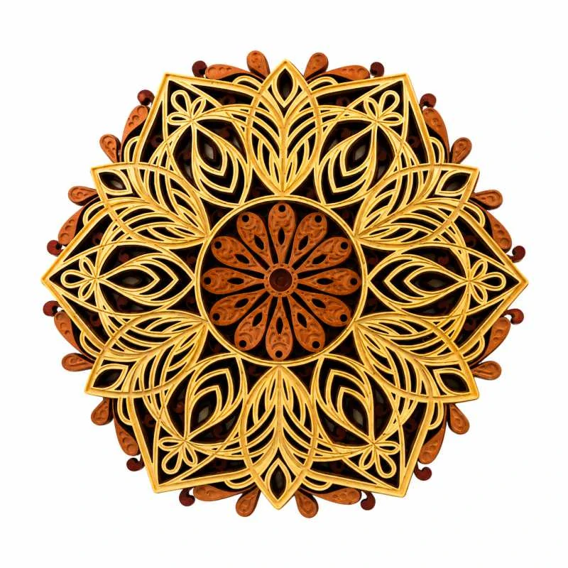 Dekorační mandala "kruhová"