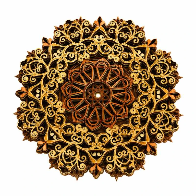 Dekorační mandala "kruhová"
