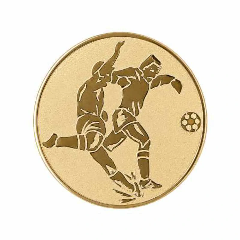 Emblém 50mm "Fotbal" zlatý 1065008
