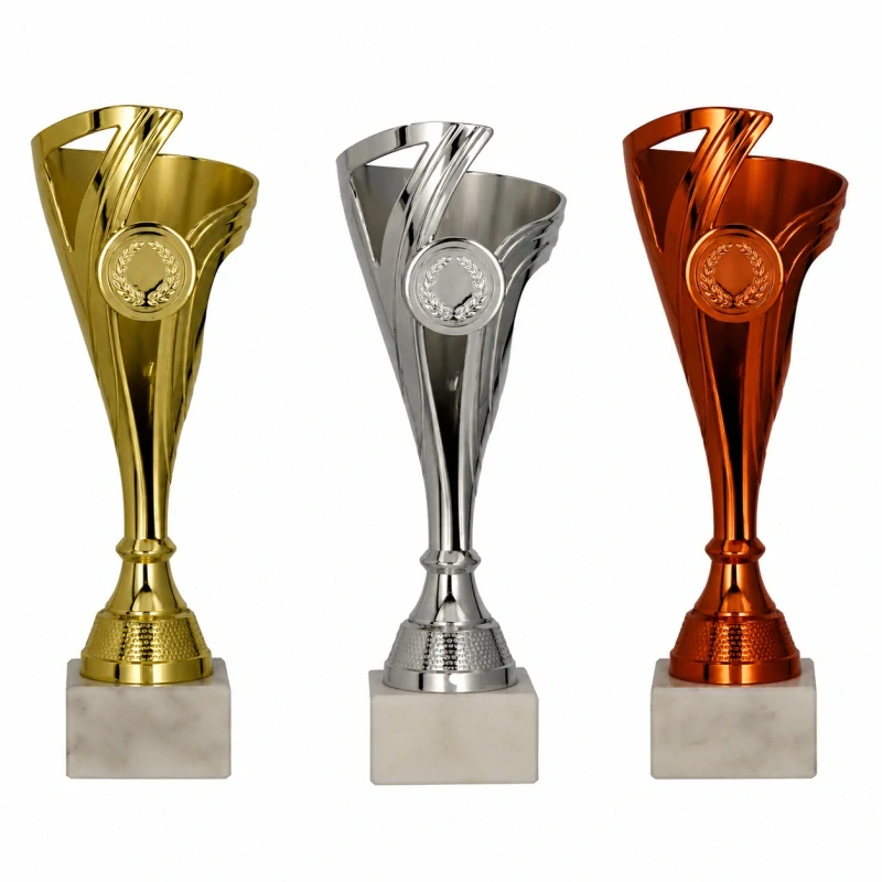 Sada pohárů zlato/stříbro/bronz 1010195/P