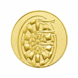 Emblém 50mm "Šipky" zlatý 1065004