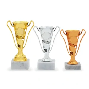 Sada pohárů zlato/stříbro/bronz 1010044