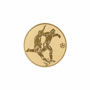 Emblém 25mm "Fotbal" zlatý 1062508
