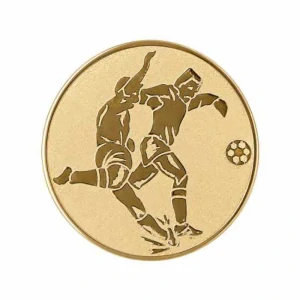 Emblém 50mm "Fotbal" zlatý 1065008
