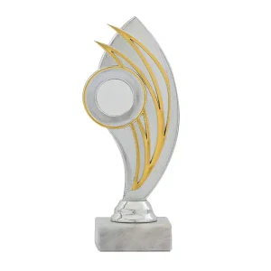 Plaketa stříbro/zlatá 17cm 1030013