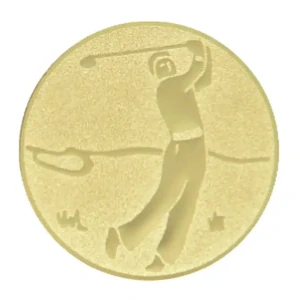 Emblém 25mm "Golf" zlatý 1062512