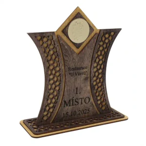 Dřevěná plaketa výška 250mm 1032003