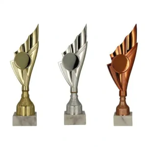 Sada pohárů zlato/stříbrno/bronz 1010200
