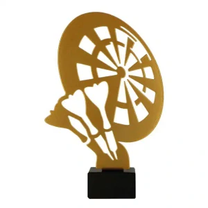 Plaketa zlatá 18cm 1030017