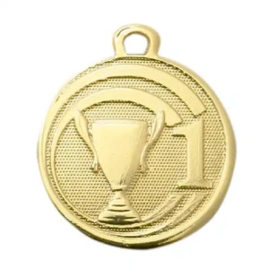 Medaile ø 45mm zlatá (1ks) 1020002
