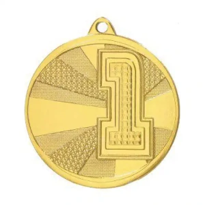Medaile ø 50mm zlatá (1ks) 1020006