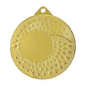 Medaile ø 50mm zlatá (1ks) 1020007