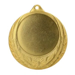 Medaile ø 70mm zlatá (1ks) 1020015