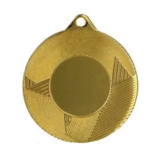 Medaile ø 50mm zlatá (1ks) 1020011